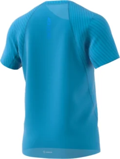 ADIDAS PERFORMANCE Adidas Adizero Short Sleeve Jersey Blue -Triathlon Gear Shop 219784361e18e80476884.85991028
