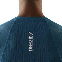 ADIDAS PERFORMANCE Adidas Adizero Short Sleeve Jersey Blue -Triathlon Gear Shop 219784361e18e86465738.79165672