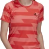 ADIDAS PERFORMANCE Adidas Run Fast Short Sleeve Jersey Red Women