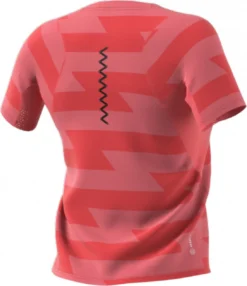 ADIDAS PERFORMANCE Adidas Run Fast Short Sleeve Jersey Red Women -Triathlon Gear Shop 219784561e18e8db8fb46.95928001