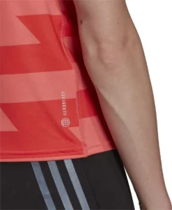 ADIDAS PERFORMANCE Adidas Run Fast Short Sleeve Jersey Red Women -Triathlon Gear Shop 219784561e18e92403075.82699055