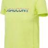 Saucony StopWatch Graphic Campfire Campfire Short Sleeve Jersey Yellow Woman