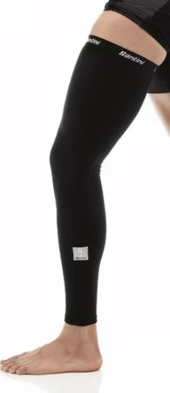 SANTINI Pair Of Leg Warmers TOTUM Black