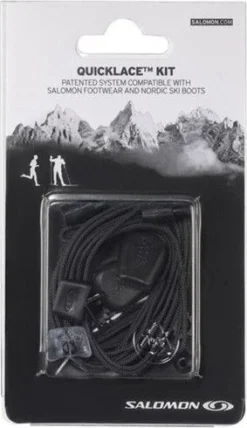 Salomon Quicklace Black Clamping System