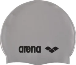 ARENA Cap CLASSIC Silicone Silver/black
