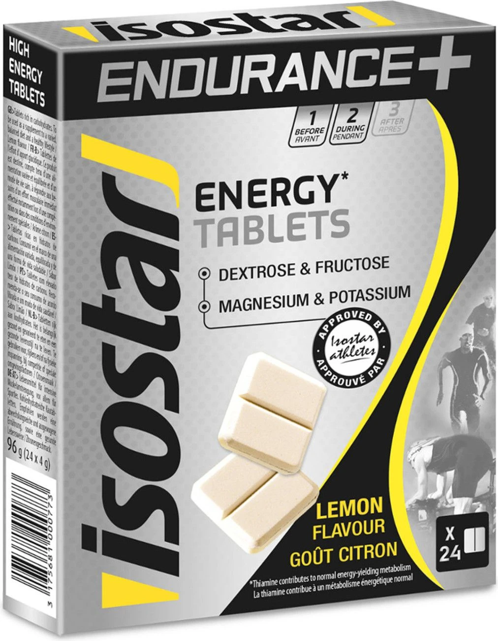ISOSTAR High Energy Tablets X24 Flavour Lemon 1 ISOSTAR High Energy Tablets X24 Flavour Lemon