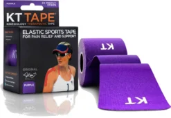 KT TAPE Roll Precut Tape COTON ORIGINAL Purple 20 Tapes
