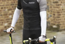 GripGrab UV Arm Warmers White -Triathlon Gear Shop 58c66e6e0481b