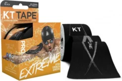 KT TAPE Roll Precut Tape PRO Extreme Black 20 Tapes