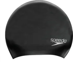 Speedo Long Hair Cap Black