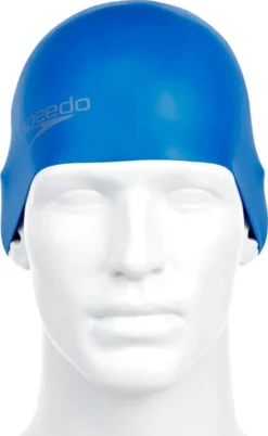 Speedo Moulded Silicon Cap Blue -Triathlon Gear Shop 5a539d2e37fcb