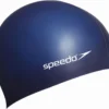 Speedo Flat Silicone Swimcaps Blue Navy