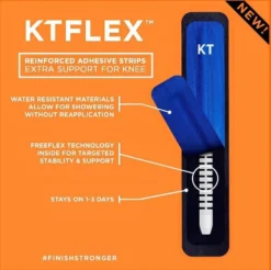 KT Tape KT Flex Blue 8 Tapes -Triathlon Gear Shop 5bb3658381868