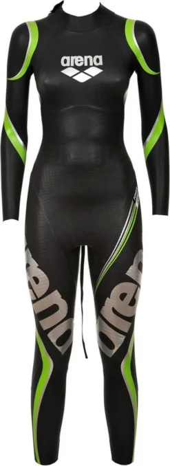 Arena Triwetsuit Carbon Black Green