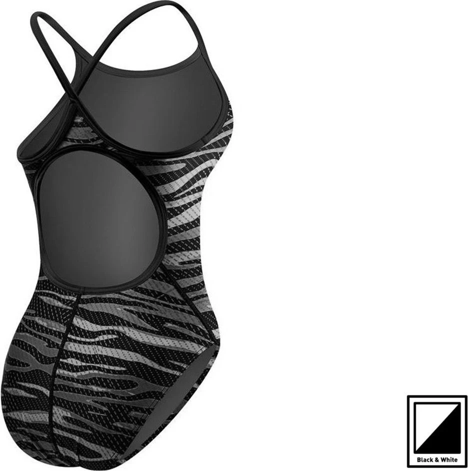 TYR Crypsis Cutoutfit Women's Swimsuit Bleu 2 TYR Crypsis Cutoutfit Women's Swimsuit Bleu - Image 2