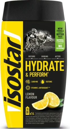 ISOSTAR Powder (drink) Hydrate & Perform 560 Gr Flavour Lemon