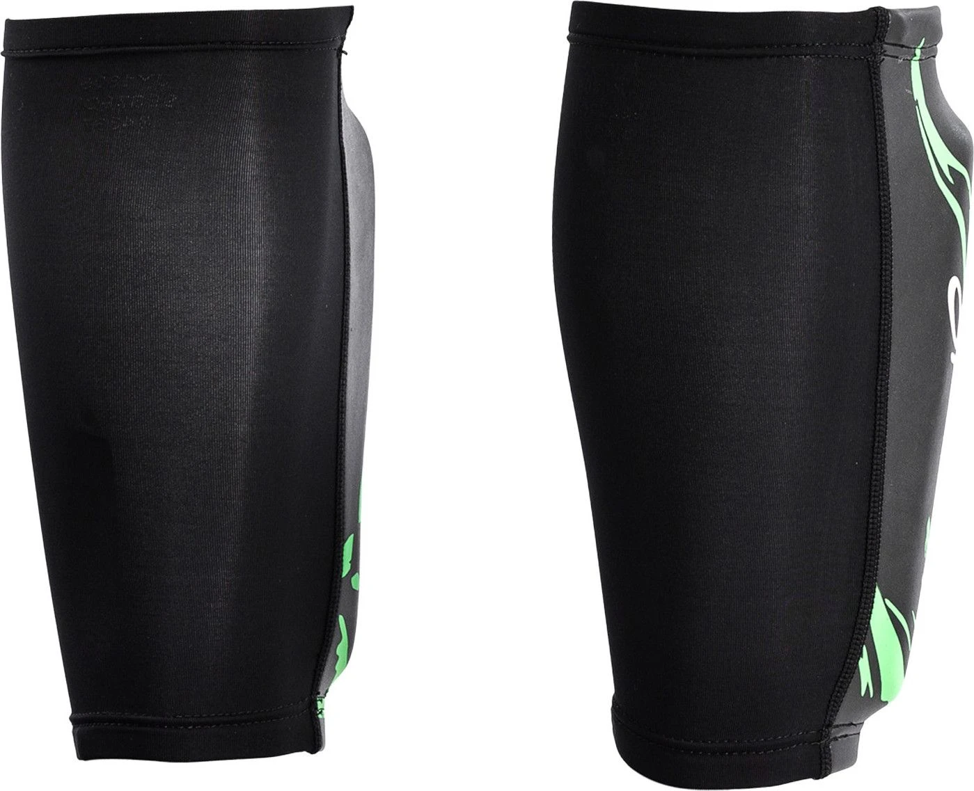 Orca SwimRun Calf GUARDS Black Green 2 Orca SwimRun Calf GUARDS Black Green - Image 2