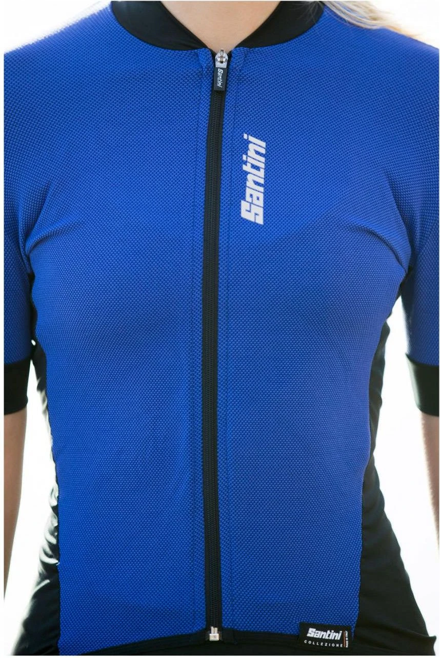 Santini Brio Nautica Woman Short Sleeve Jersey 4 Santini Brio Nautica Woman Short Sleeve Jersey - Image 4