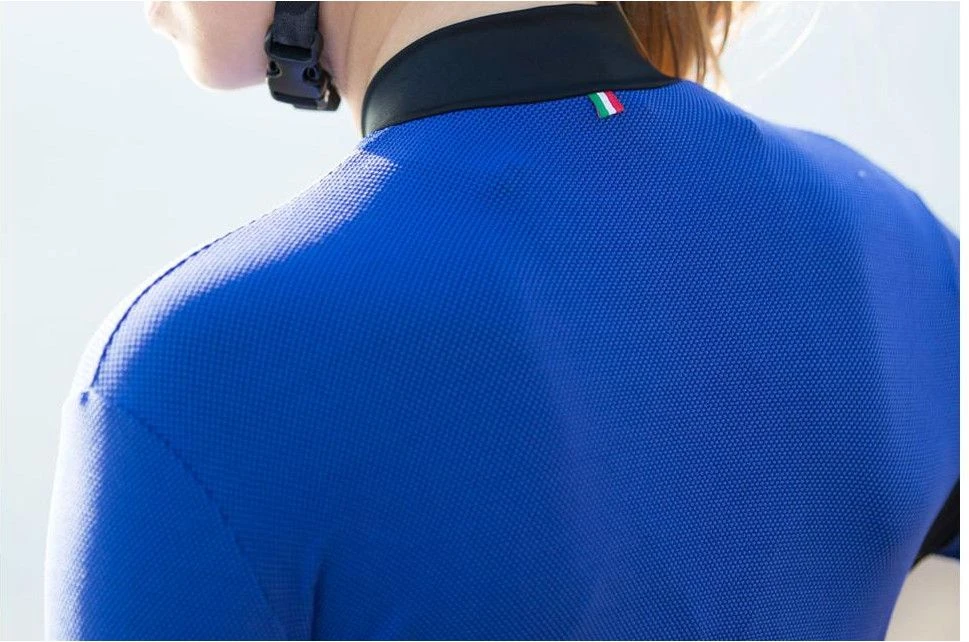 Santini Brio Nautica Woman Short Sleeve Jersey 5 Santini Brio Nautica Woman Short Sleeve Jersey - Image 5