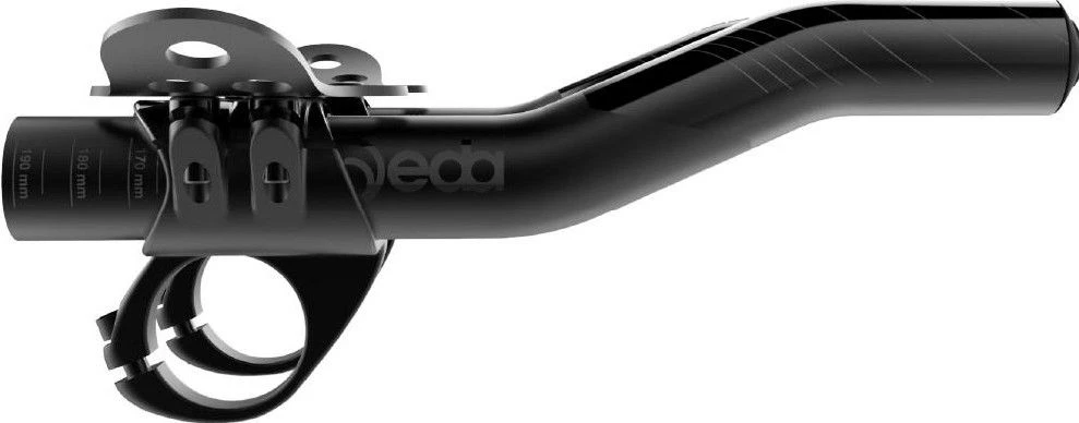 Deda Superzero TT Clip-On Aluminum Black Extenders 2 Deda Superzero TT Clip-On Aluminum Black Extenders - Image 2