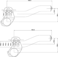 Deda Superzero TT Clip-On Aluminum Black Extenders 5 Deda Superzero TT Clip-On Aluminum Black Extenders -Triathlon Gear Shop 5cb97f72431c3