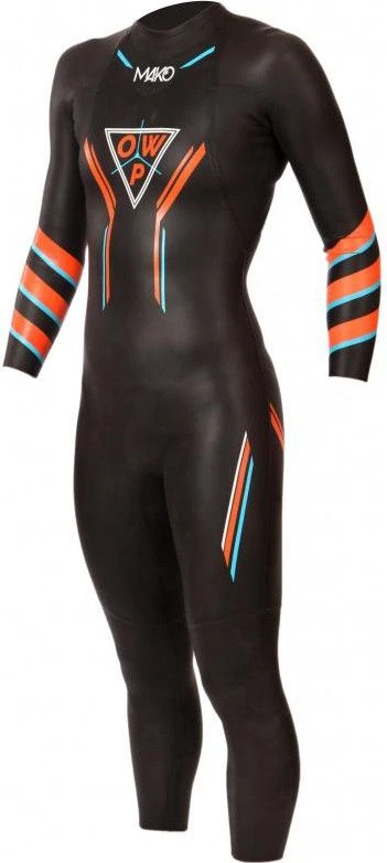 Mako OWP Women Neoprene Wetsuit Black 1 Mako OWP Women Neoprene Wetsuit Black